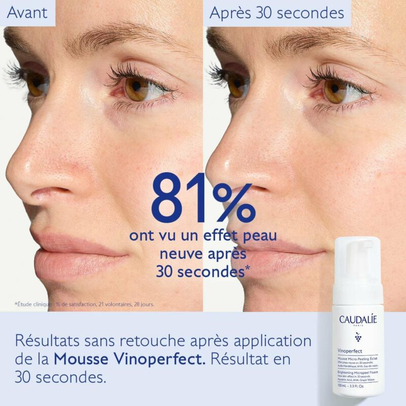 Mousse Micro-Peeling Éclat - Caudalie Maroc – Image 2