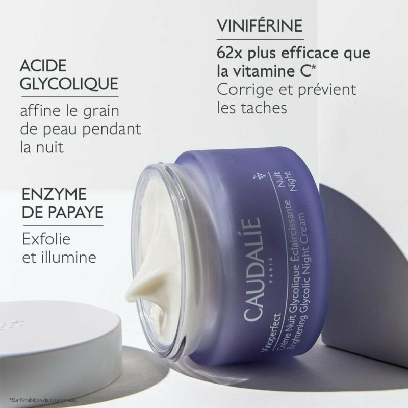 Crème Nuit Glycolique Anti-taches - Caudalie Maroc – Image 5