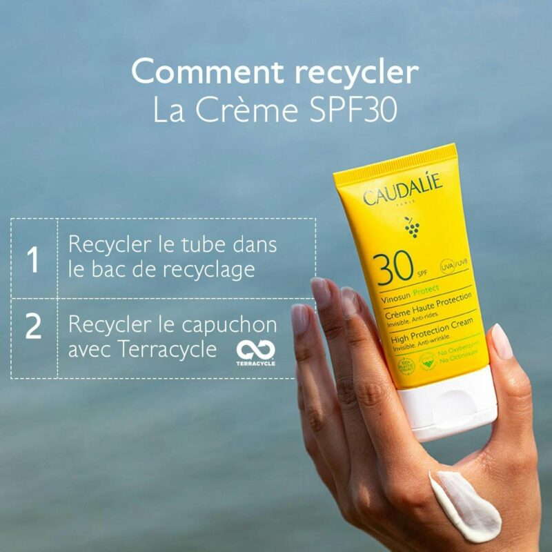 Crème Solaire Haute Protection SPF30  - Caudalie Maroc – Image 7