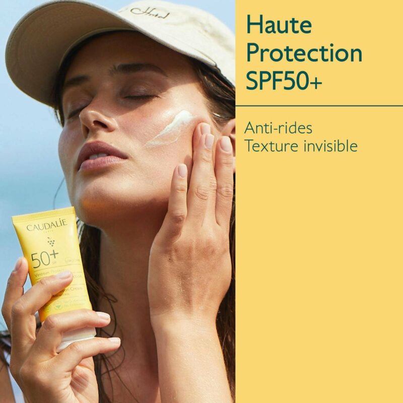 Crème Très Haute Protection SPF50+  Caudalie Maroc – Image 2