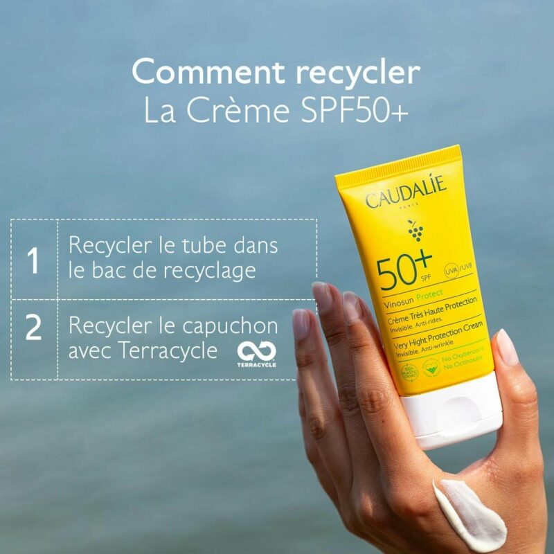 Crème Très Haute Protection SPF50+  Caudalie Maroc – Image 6