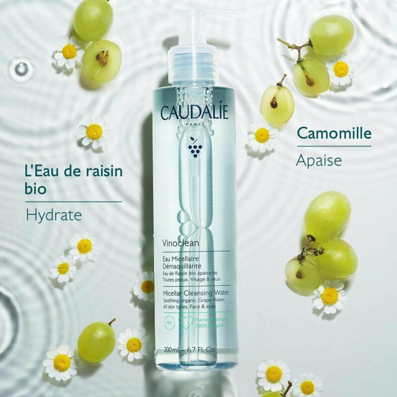 Eau Micellaire Démaquillante 100ml - Caudalie Maroc – Image 3