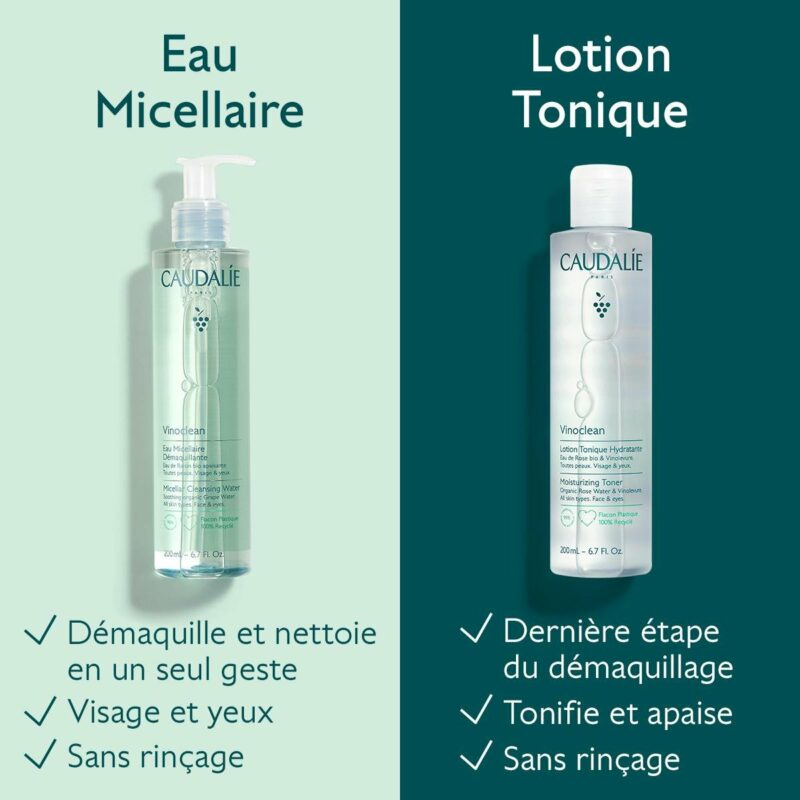 Eau Micellaire Démaquillante 100ml - Caudalie Maroc – Image 7