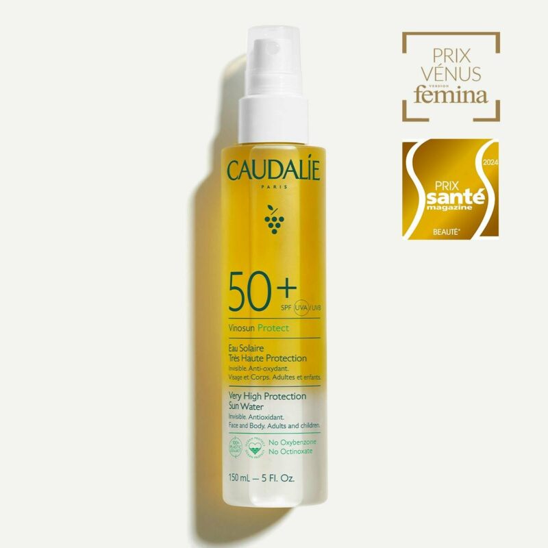 Eau Solaire Très Haute Protection SPF50+ Caudalie Maroc