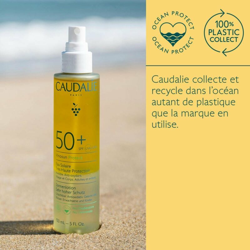 Eau Solaire Très Haute Protection SPF50+ Caudalie Maroc – Image 7