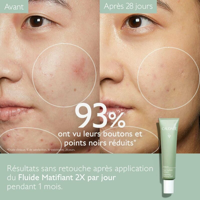 Fluide Matifiant Hydratant - Caudalie Maroc – Image 2