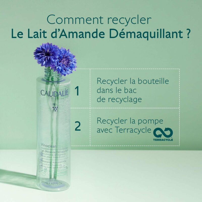 Lait d'Amande Démaquillant 100ml - Caudalie Maroc – Image 6