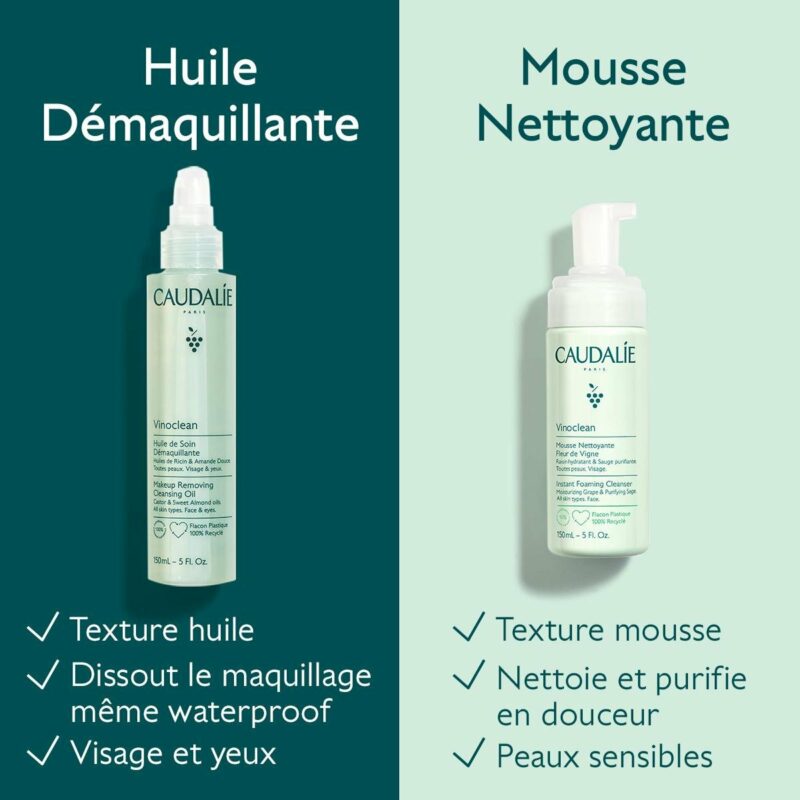 Mousse Nettoyante Fleur de Vigne 50ml - Caudalie Maroc – Image 4