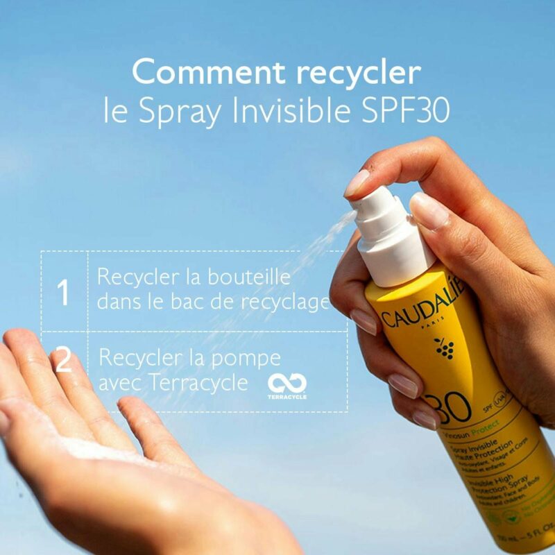 Spray Invisible Haute Protection SPF30 - Caudalie Maroc – Image 5