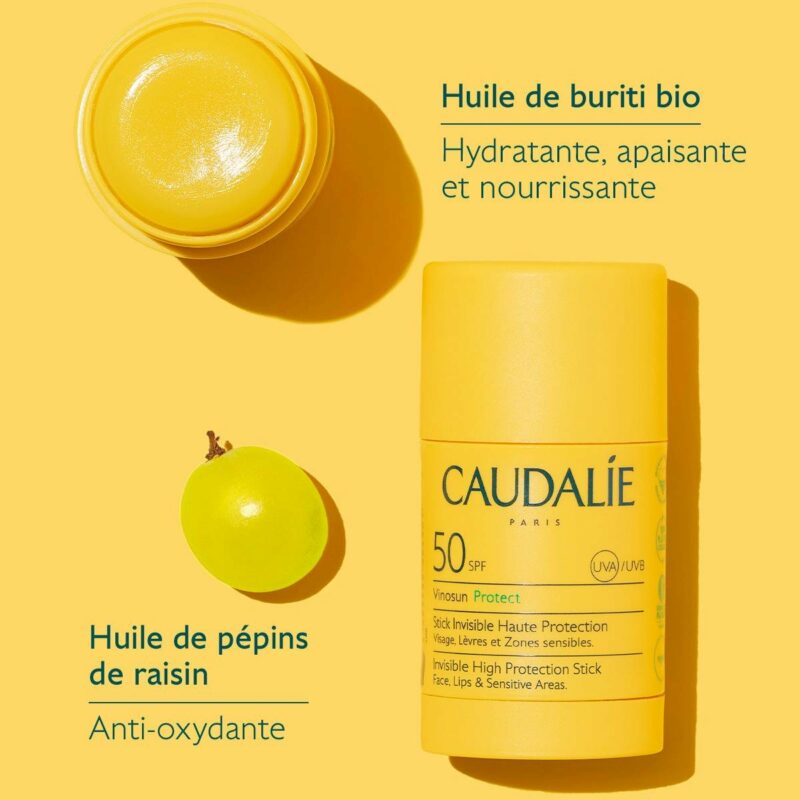 Stick Invisible Haute Protection SPF50  - Caudalie Maroc – Image 3