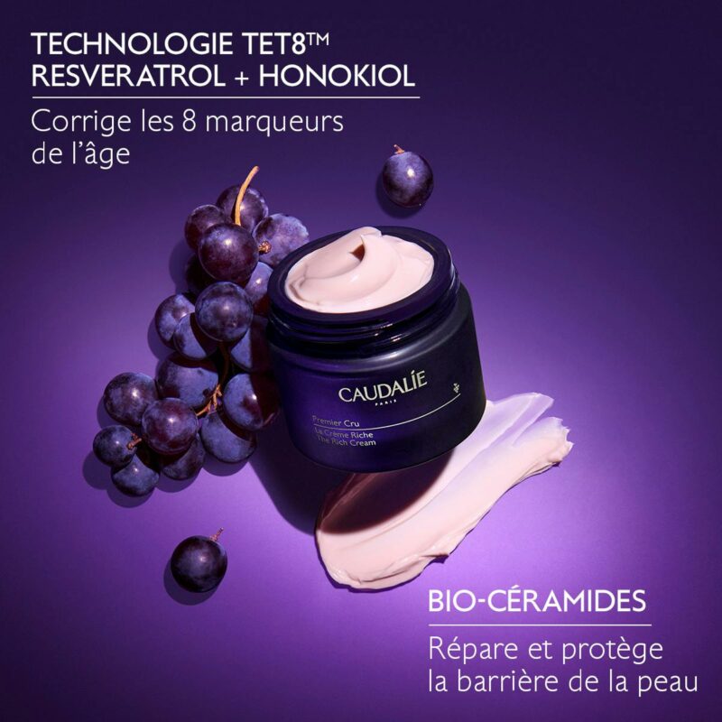 La Crème Riche Anti-Âge Global - Caudalie Maroc – Image 3